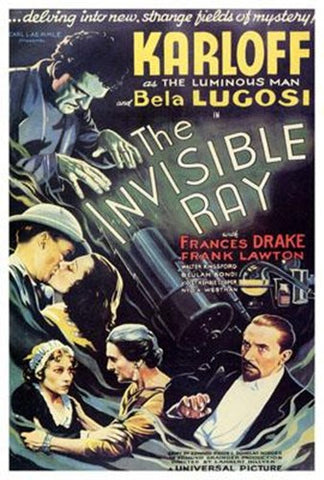 The Invisible Ray Movie Poster Print