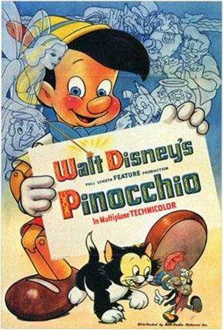 Pinocchio Movie Poster Print