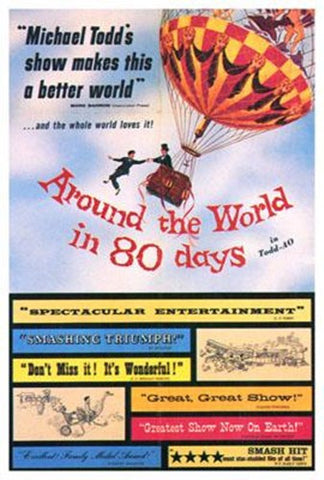 Around The World In 80 Days Movie Poster Print