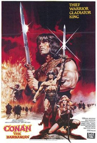 Conan The Barbarian Movie Poster Print