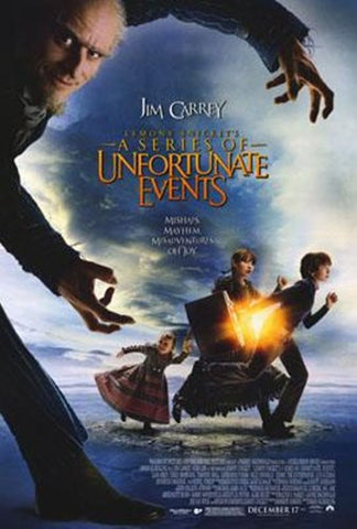 Lemony Snicket's a Series Of Unfortunate Movie Poster Print