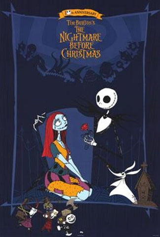 The Nightmare Before Christmas Movie Poster Print