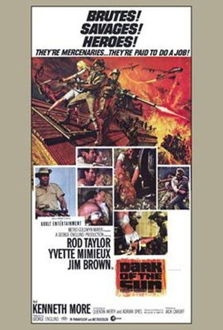 Dark Of The Sun Movie Poster Print