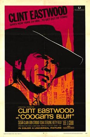 Coogan's Bluff Movie Poster Print