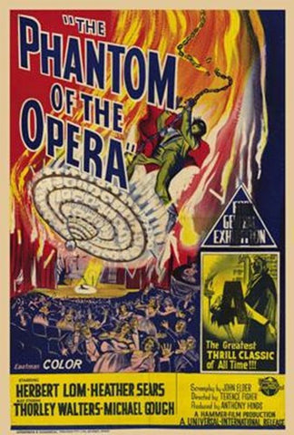 Phantom Of The Opera Movie Poster Print