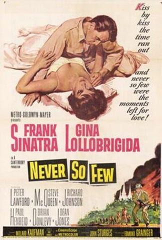 Never So Few Movie Poster Print