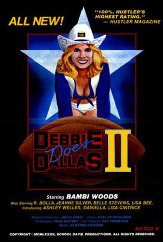 Debbie Does Dallas 2 Movie Poster Print