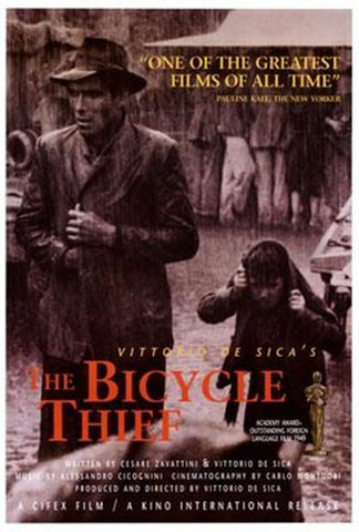 The Bicycle Thief Movie Poster Print
