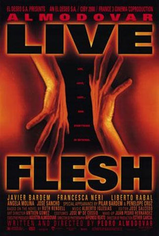 Live Flesh Movie Poster Print