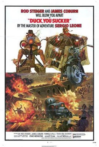 Fistful Of Dynamite Aka Duck You Sucker Movie Poster Print