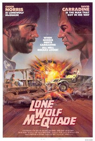 Lone Wolf Mcquade Movie Poster Print