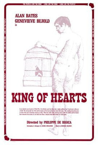 King Of Hearts Movie Poster Print