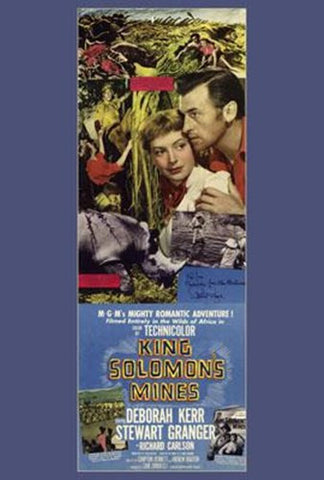 King Solomon's Mines Movie Poster Print