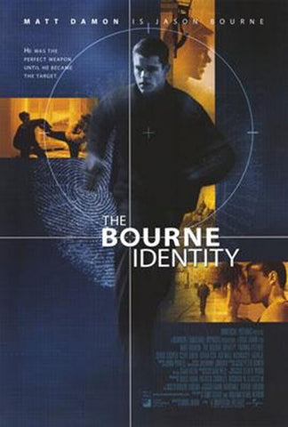 The Bourne Identity Movie Poster Print