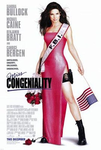 Miss Congeniality Movie Poster Print