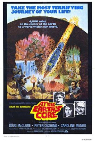 At The Earth's Core Movie Poster Print