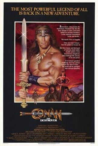 Conan The Destroyer Movie Poster Print