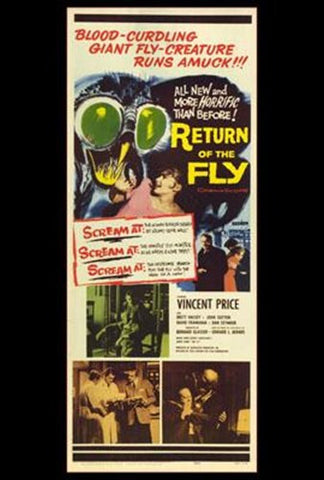 Return Of The Fly Movie Poster Print