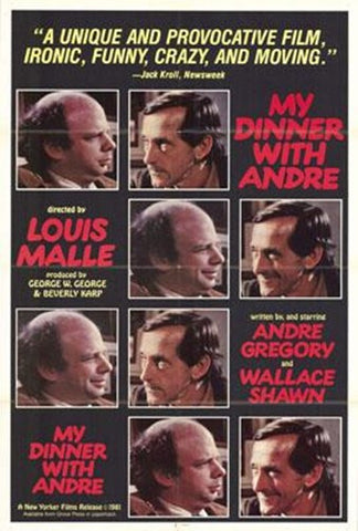 My Dinner With Andre Movie Poster Print