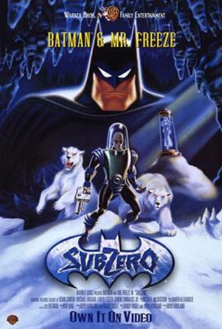 Batman Mr Freeze: Subzero Movie Poster Print