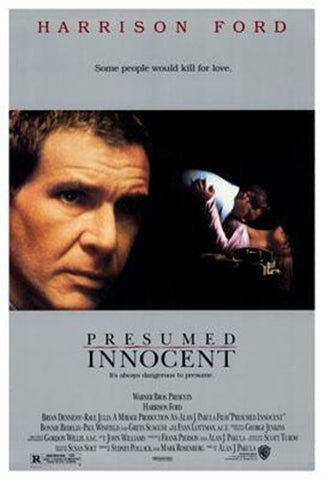 Presumed Innocent Movie Poster Print