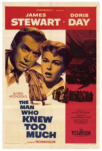 The Man Who Knew Too Much Movie Poster Print