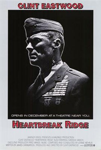Heartbreak Ridge Movie Poster Print