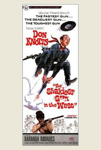 The Shakiest Gun In The West Movie Poster Print