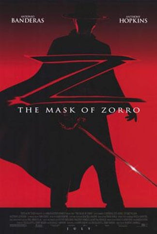 The Mask Of Zorro Movie Poster Print