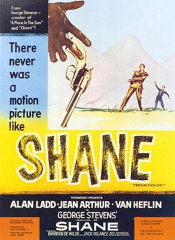 Shane Movie Poster Print
