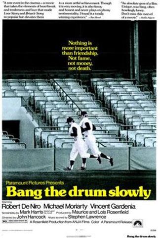 Bang The Drum Slowly Movie Poster Print