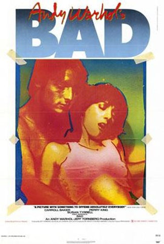 Andy Warhol's Bad Movie Poster Print