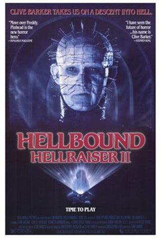 Hellbound: Hellraiser 2 Movie Poster Print