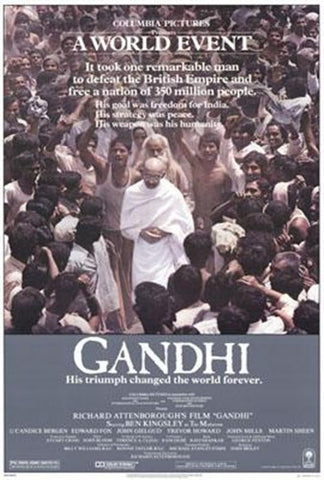 Gandhi Movie Poster Print