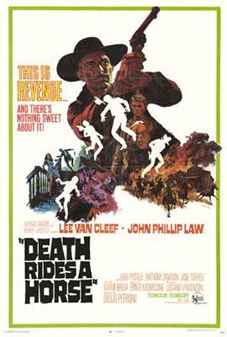 Death Rides A Horse Movie Poster Print