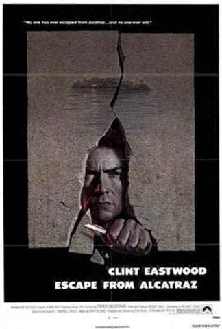 Escape From Alcatraz Movie Poster Print