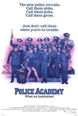 Police Academy Movie Poster Print
