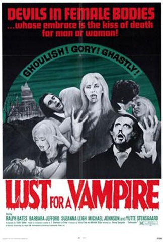 Lust For A Vampire Movie Poster Print