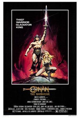 Conan The Barbarian Movie Poster Print