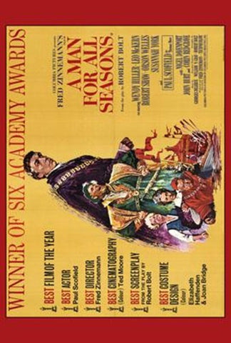 A Man For All Seasons Movie Poster Print