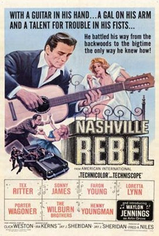 Nashville Rebel Movie Poster Print