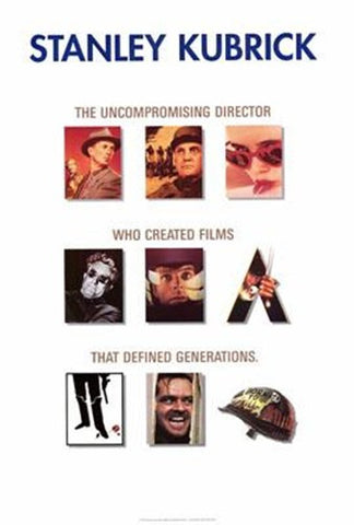 Stanley Kubrick - Promotion Movie Poster Print