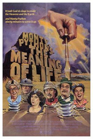 Monty Python's The Meaning Of Life Movie Poster Print
