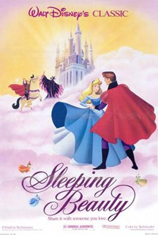 Sleeping Beauty Movie Poster Print
