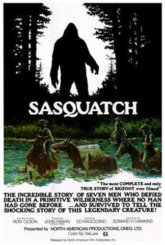 Sasquatch  The Legend Of Bigfoot Movie Poster Print