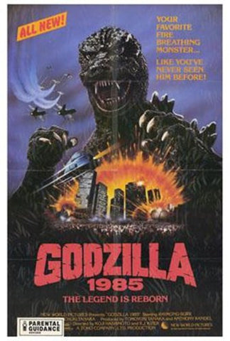 Godzilla 1985 Movie Poster Print