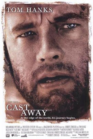 Cast Away Movie Poster Print