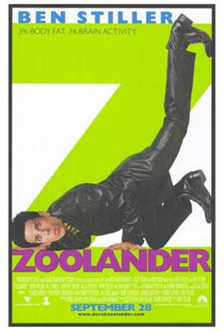 Zoolander Movie Poster Print