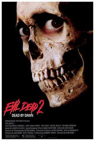 Evil Dead 2: Dead By Dawn Movie Poster Print