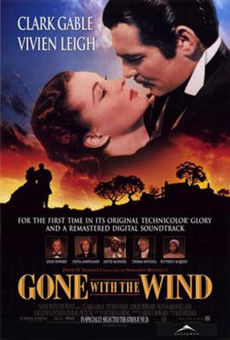 Gone With The Wind Movie Poster Print